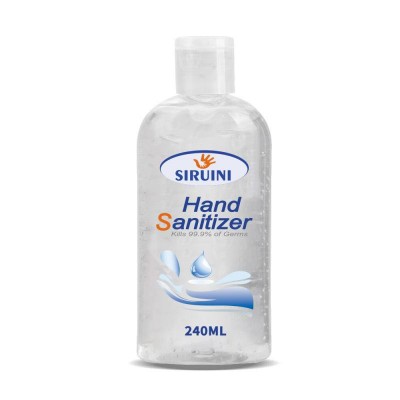 Portable Waterless Antiseptic 75% Alcoholic Hand Sanitizer Gel For Hand Wash