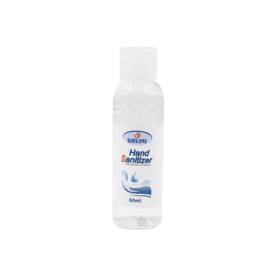 Portable Waterless Antiseptic Liquid 75% Hand Sanitizer 60 ml